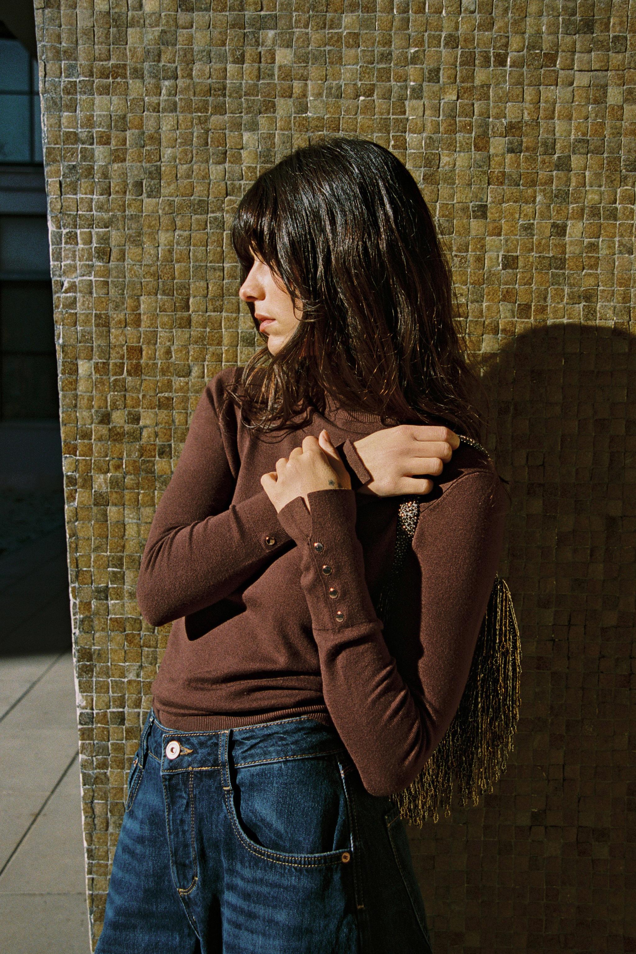 BASIC PLAIN KNIT JUMPER